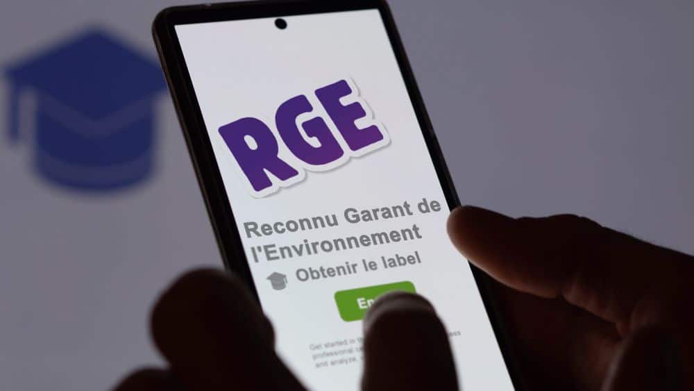 Label RGE Reconnu garant de l'environnement